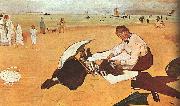 Edgar Degas At the Beach_z Norge oil painting reproduction